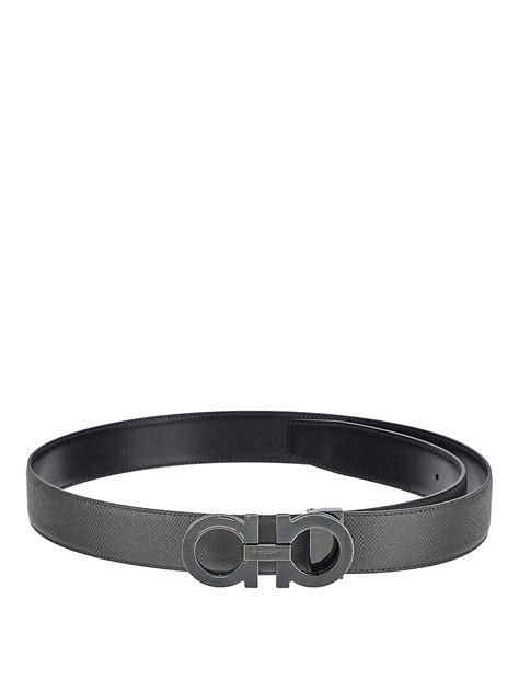 Belts Salvatore Ferragamo - Belt - 67A166764202DARKGREYNERO