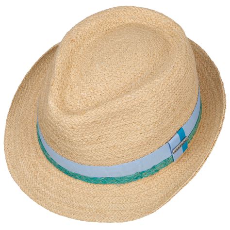 Vantella Trilby Straw Hat By Stetson 54 85