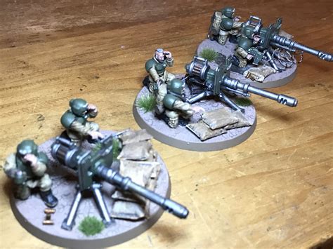 Autocannons Completed 40k And Astra Militarum Blog