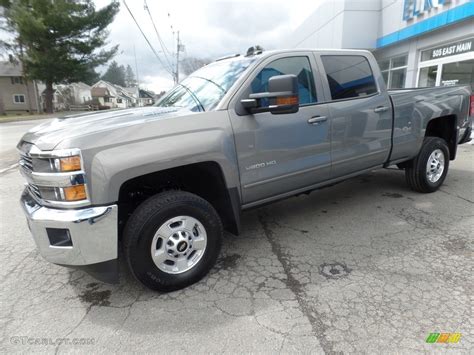 2017 Pepperdust Metallic Chevrolet Silverado 2500hd Lt Crew Cab 4x4