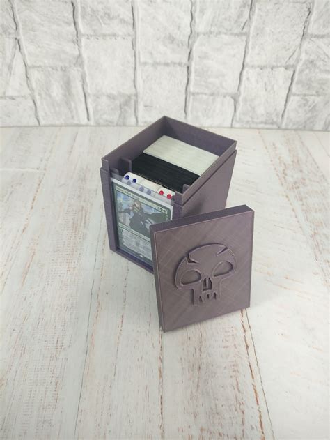 💯 Deckbox MTG Commander +100 cards・ STL File for 3D printing・Cults
