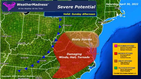 Weather Madness Heavy To Severe Storms May Produce Damaging Winds