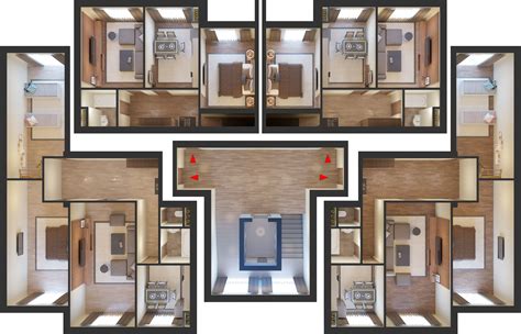 interior  top view  model cgtrader