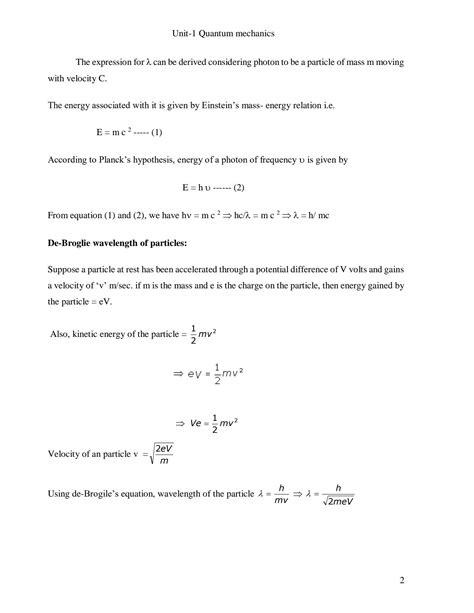 Solution Quantum Mechanics Studypool