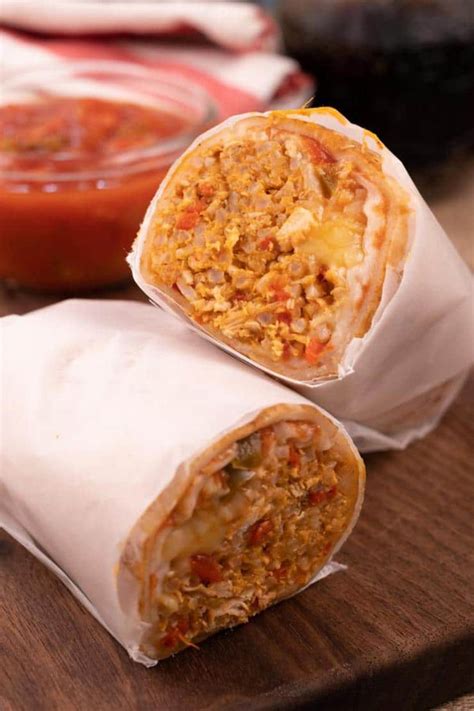 Chicken Burrito Chipotle