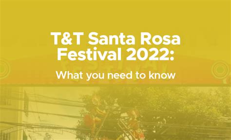 The Festival of Santa Rosa - Life In Trinidad & Tobago