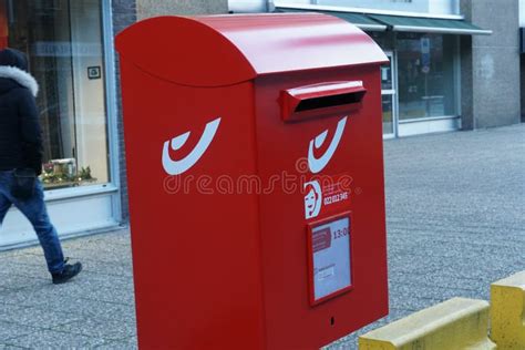 Logo Of Bpost Also Known As The Belgian Post Group Editorial