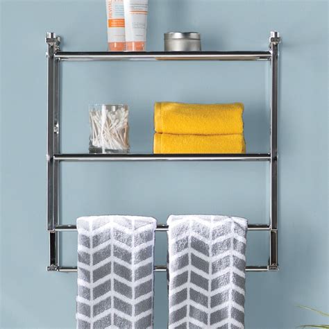 Oia Metro Wall Mounted Towel Rack And Reviews Wayfair