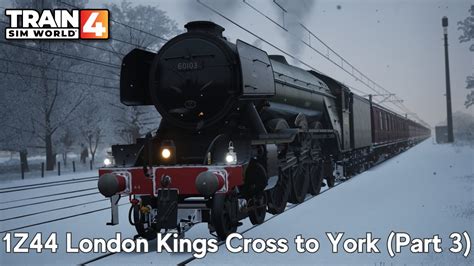 1Z44 London Kings Cross To York Part 3 ECML Peterborough To