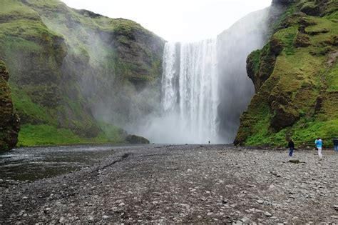 Mapstr Skógafoss La magnifique cascade d Islande