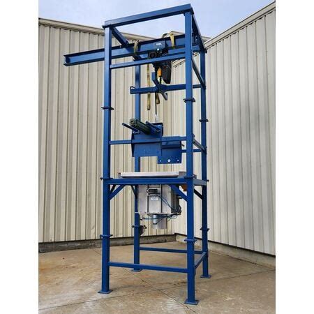 Carolina Conveying Fibc Super Sack Bulk Bag Unloader Discharge Station