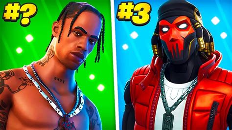 Les 10 Skins HOMMES Les Plus Tryhard Sur Fortnite En 2022 YouTube