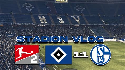 Hamburger SV Vs Schalke 04 1 1 STADIONVLOG YouTube