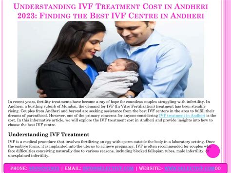 PPT Understanding IVF Treatment Cost In Andheri 2023 Finding The Best