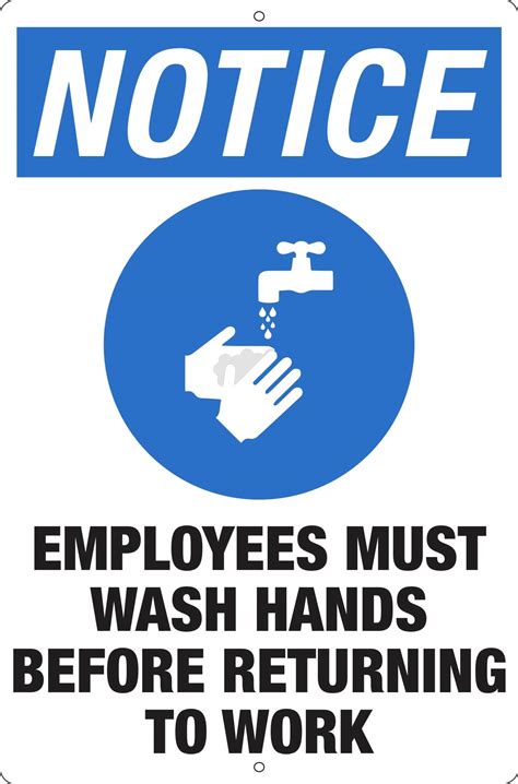 Buy Hayloft Employees Must Wash Hands Sign Wash Your Hands Before