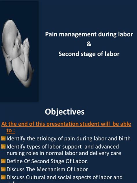 Pain Management During Labor & Second Stage of Labor | Download Free ...