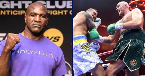 Evander Holyfield Finally Picks A Winner In Oleksandr Usyk Vs Tyson