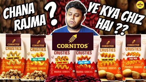 Crisps Made with Rajma and Chana!?🤯| Every Flavors of Cornitos Crusties ...