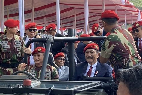 Foto Momen Para Sesepuh Kopassus Bertemu Prabowo Disambut Tepuk