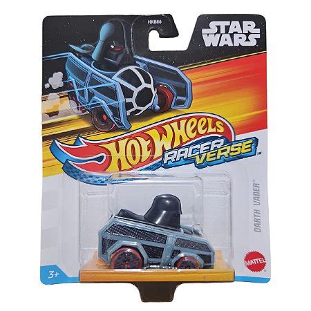 Carrinho Hot Wheels Racer Verse Singles Original HKB Darth Vader De Coração Shop