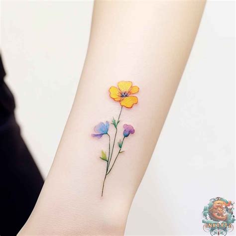 Unleashing the Magic of Buttercup Flower Tattoos: Exploring the Beauty ...