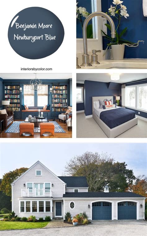 Benjamin Moore Newburyport Blue Interiors By Color