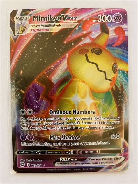 Pokemon Mimikyu VMax 069 172 Brilliant Stars EN Kaufen Auf Ricardo