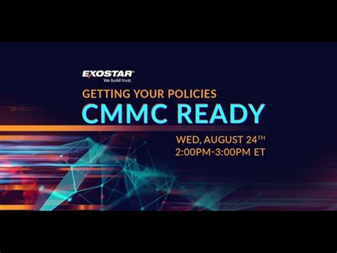 Getting Your Policies Cmmc Ready Youtube