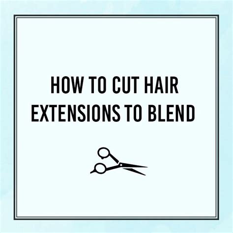 How To Cut Hair Extensions Zala Nz