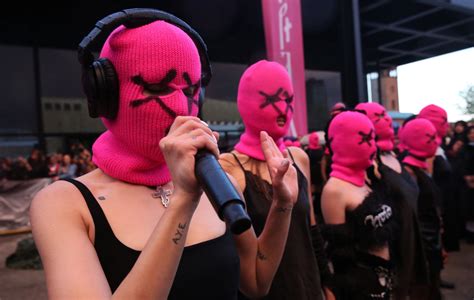 Members Of Pussy Riot Sentenced To Jail In Russia For Anti War Performances
