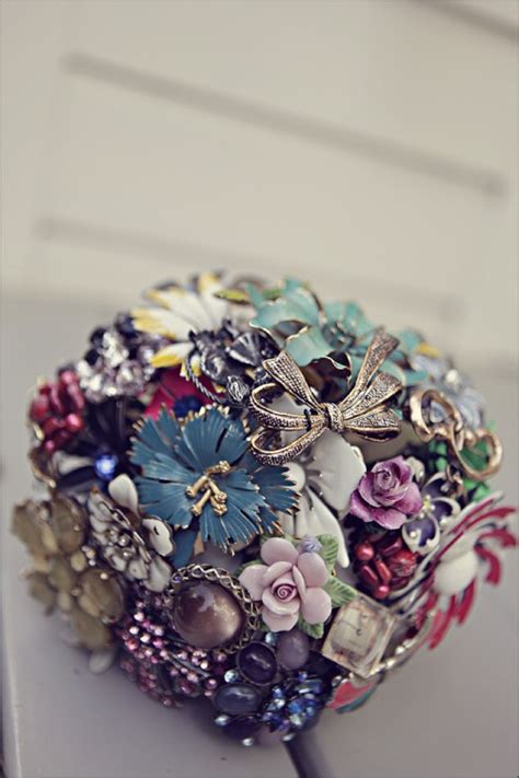 Vintage Brooch Bouquet