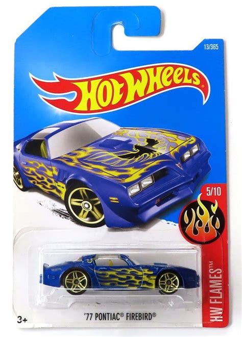 駿河屋 1 64 77 PONTIAC FIREBIRD ブルーイエローファイヤーパターン Hot Wheels HW FLAMES DTX83 ホットウィールhotwheels