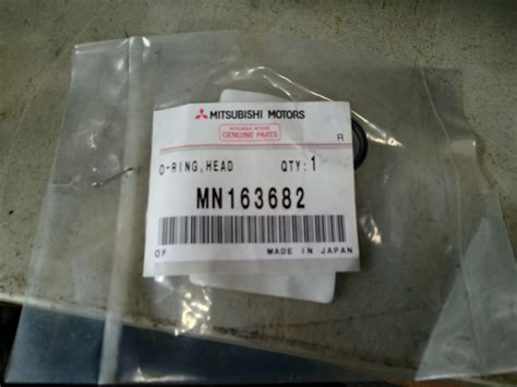 MN163682 Кольцо уплотнительное Mitsubishi | Запчасти на DRIVE2