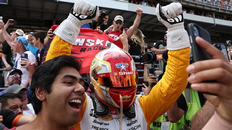 Josef Newgarden Rushes Indy 500 Fans After Victory I Wanted To