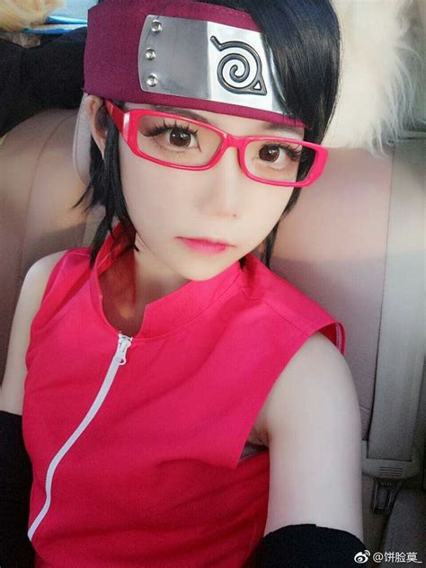 Pin On Sarada Uchiha Cosplay IMAGESEE