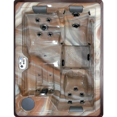 Person Hot Tub Hydrotherapy Spa Made In The USA The Princess By Royal Spa