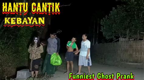 Hantu Cantik Kebaya Coklat Prank Hantu Lucu Bikin Ngakak