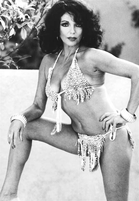 Joan Collins In Bikini Posing 8x10 Photo Print Ebay