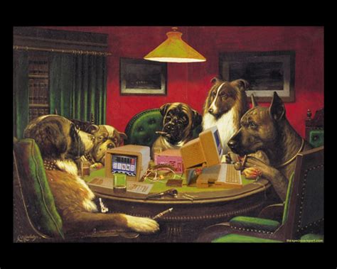 🔥 [70+] Dogs Playing Poker Wallpapers | WallpaperSafari