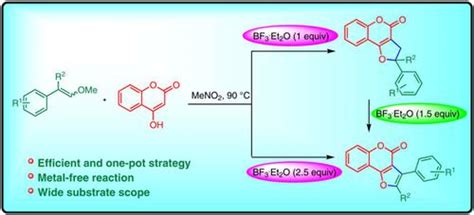 Boron Trifluoride Etherate Controlled Reactions Of Methyl Enol Ethers Selective Synthesis Of