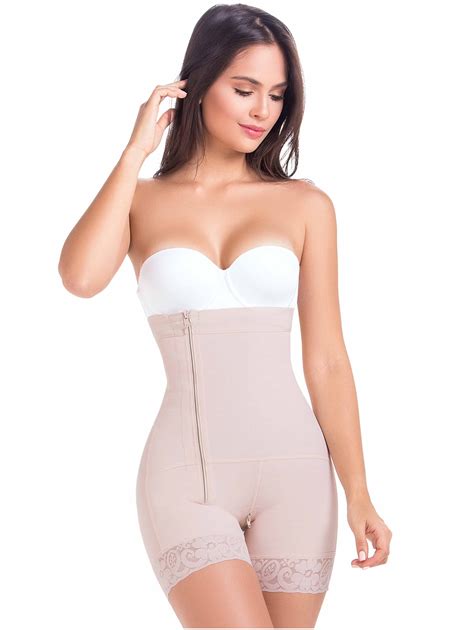 Mariae Faja Colombiana High Waist Short Shapewear Slimming Bodysuit