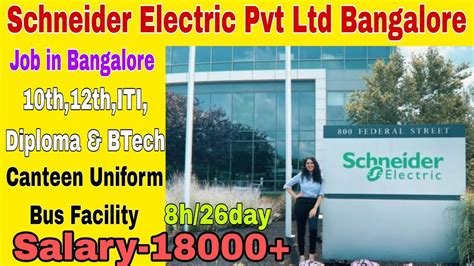 Schneider Electric Bangalore Schneider Electric Company Bangalore