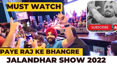 Satinder Sartaj Live Jalandhar Show Ch Paye Raj Ke Bhangre Latest