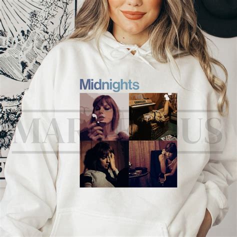 Midnights Taylor Swiftie Merch Shirt Hoodie Sweatshirt Etsy