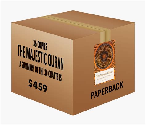 The Majestic Quran A Summary Of The 30 Chapters 36 Copies