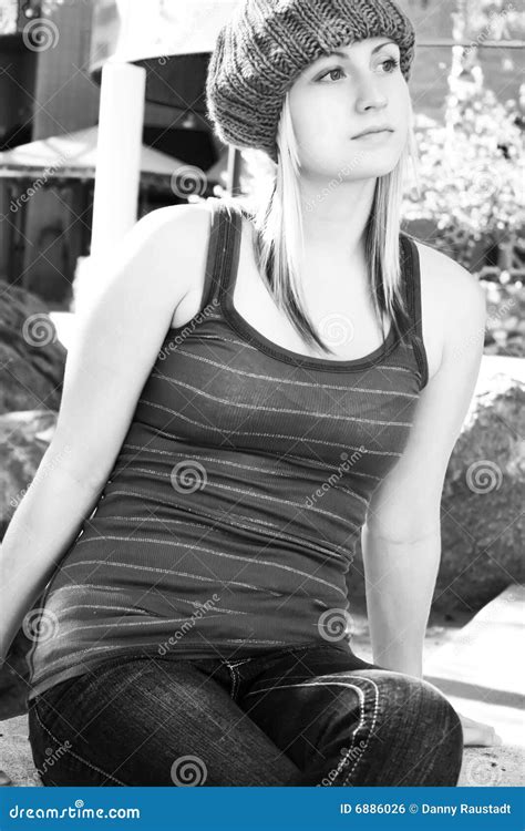 Blonde Girl Next Door Stock Photo Image Of Glamorous 6886026