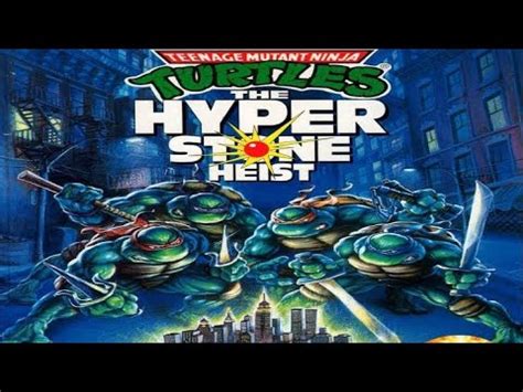 Teenage Mutant Ninja Turtle The Hyperstone Heist Mega Drive Sega