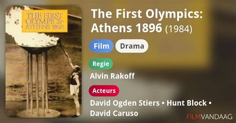 The First Olympics Athens 1896 Film 1984 Filmvandaagnl