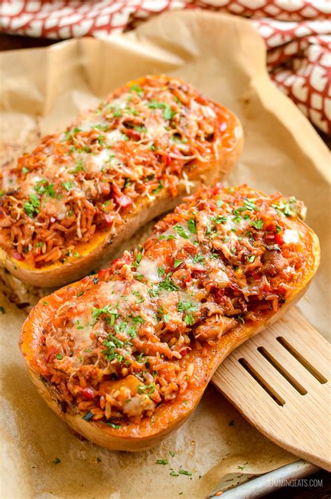 Stuffed Butternut Squash Recipe