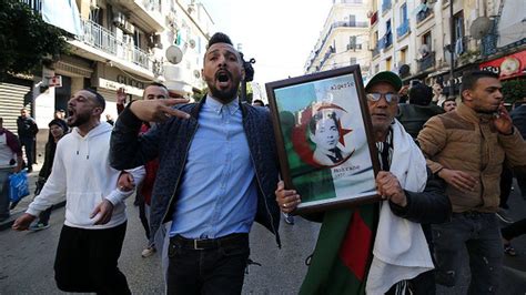 Algerians Protest Against Bouteflikas Bid For Fifth Term Bbc News